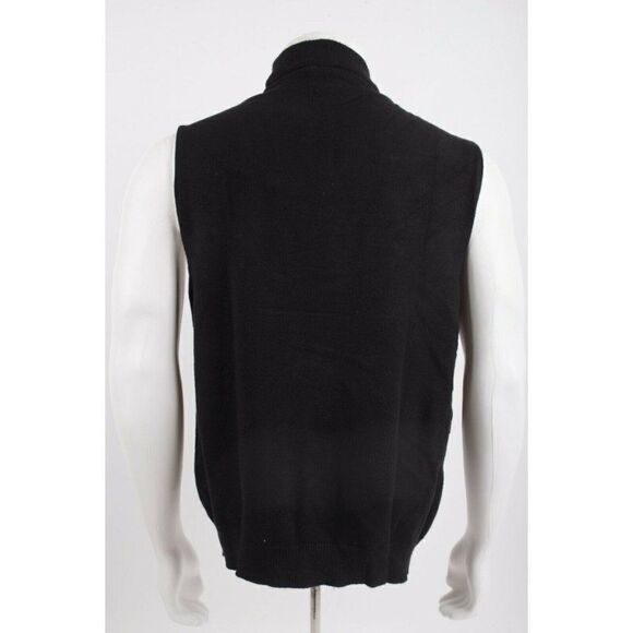 Zara Girls Buttoned Knit Waistcoat Sweater Vest Size 13-14 yr Black 8082/702 NWT - Picture 4 of 7